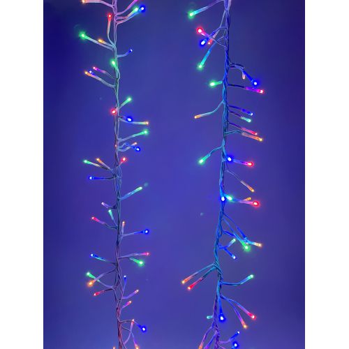  Гирлянда светодиодная "Мишура" 3.9м 200LED 220В IP20 бел. провод мультиколор ЭРА Б0047972 фото в каталоге от BTSprom.by