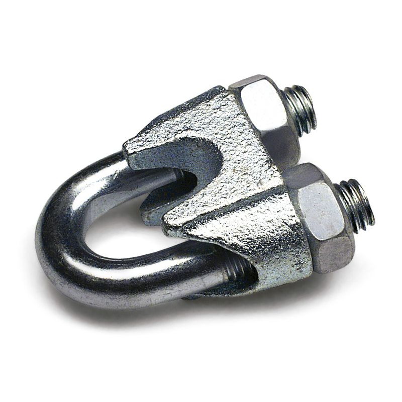 зажим троса одинарный "слоник" d5мм din 741 (уп.100шт) промрукав pr08.3893 от BTSprom.by