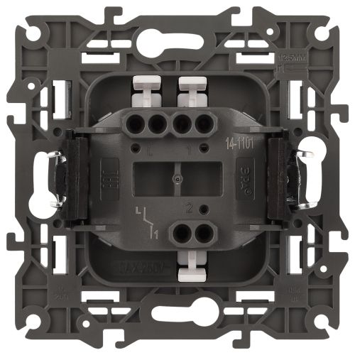  Выключатель Elegance 14-1101-16 250В 10АХ титан Эра Б0065782 фото в каталоге от BTSprom.by