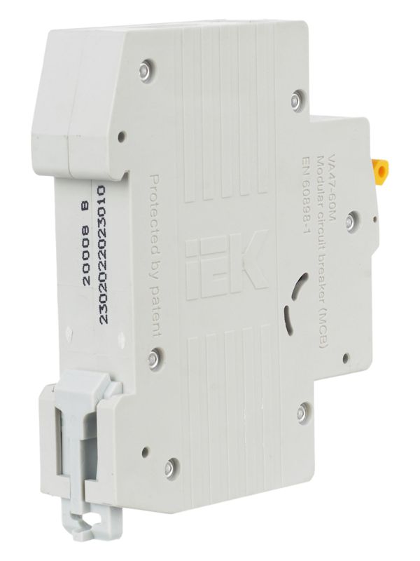  Выключатель автоматический модульный 1п B 10А 6кА ВА47-60M KARAT IEK MVA31-1-010-B фото в каталоге от BTSprom.by