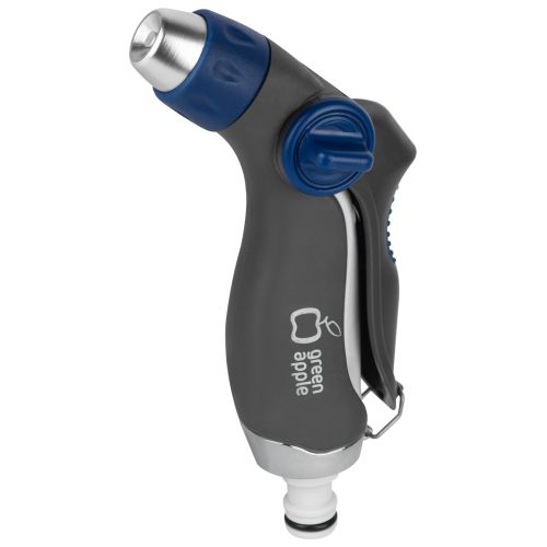  Пистолет-распылитель регулир. латун. форсунка 3 реж. метал. (12/48) Green Apple Б0003092 фото в каталоге от BTSprom.by