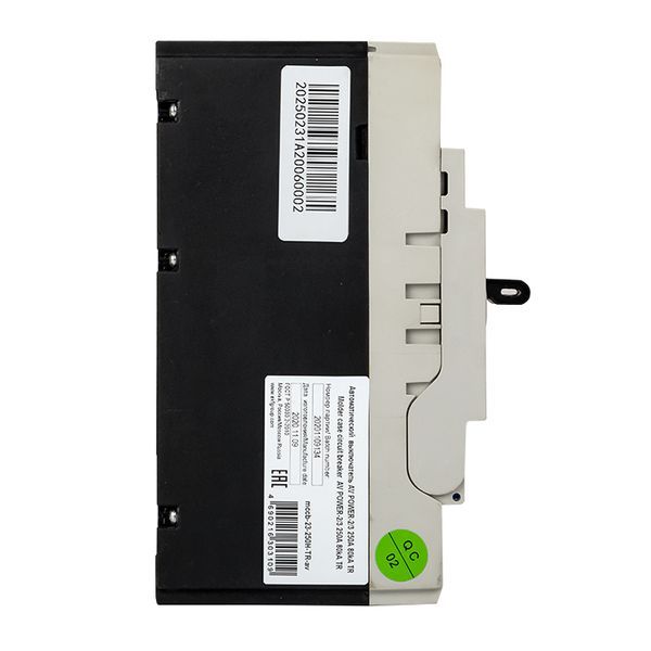  Выключатель автоматический 250А 80кА AV POWER-2/3 TR AVERES EKF mccb-23-250H-TR-av фото в каталоге от BTSprom.by