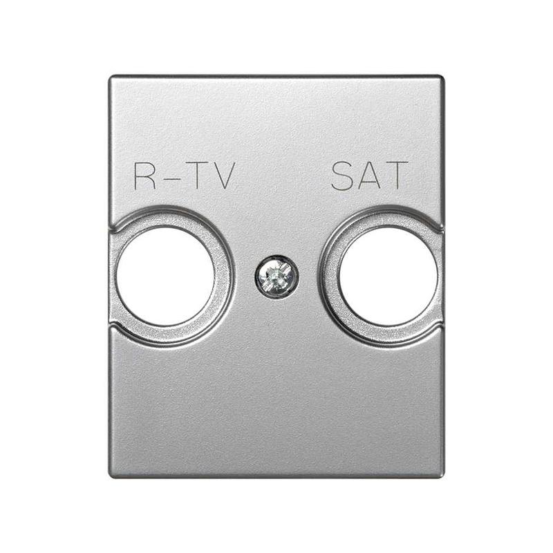 накладка розетки 75466; 75467; 75468-69 simon82 centralizations алюм. 82097-53 от BTSprom.by