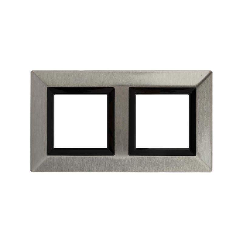 рамка 2-м 4мод. avanti метал. никелир. dkc 4409854 от BTSprom.by