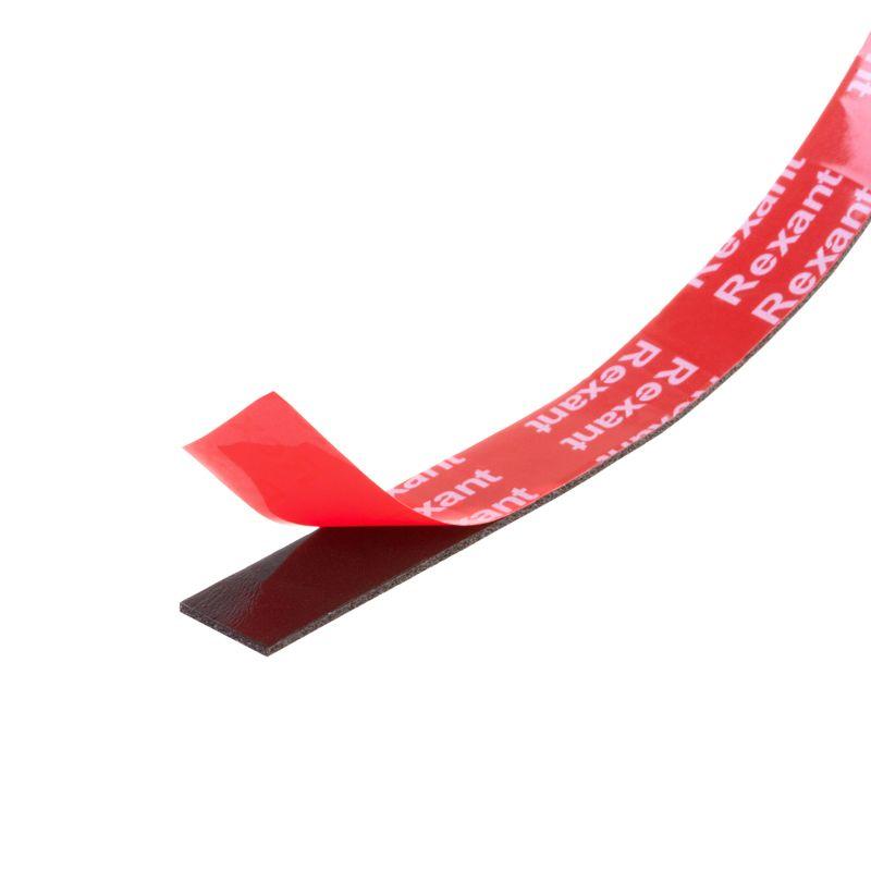  Лента клейкая двухсторонняя на VHB акриловой основе 6ммх5м черн. Rexant 09-6045 фото в каталоге от BTSprom.by