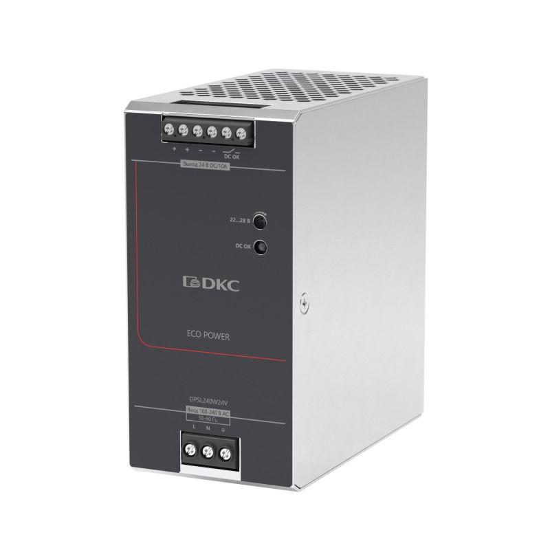 источник питания "eco power" 1ф 240вт 10а 24в dkc dpsl240w24v от BTSprom.by