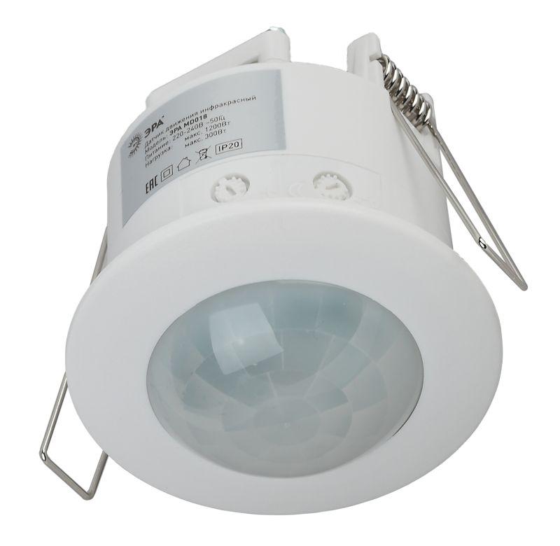 датчик движения md 018 бел. 1200вт 360 гр. 6м ip20 (501050) бел. эра б0043795 от BTSprom.by