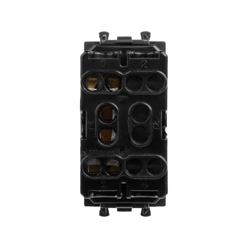  Механизм управления рольставней модульный 1мод. Avanti "Черный матовый" DKC 4412181 фото в каталоге от BTSprom.by