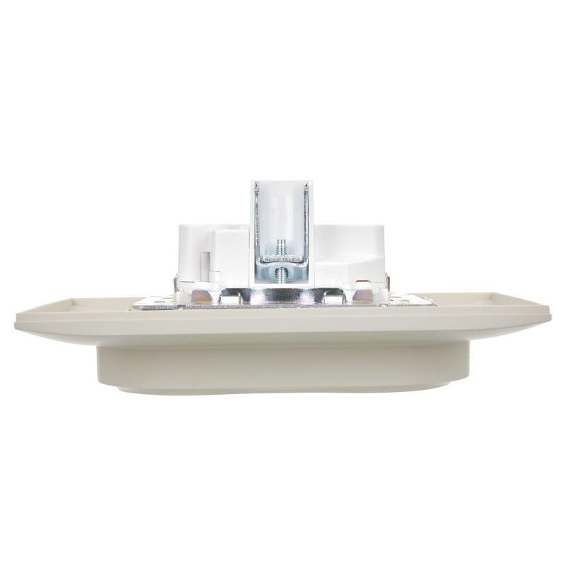  Розетка 2-м SKANDY 16А с заземл. защ. шторки в сборе SK-R07B беж. IEK SK-R24-16-K10-F фото в каталоге от BTSprom.by