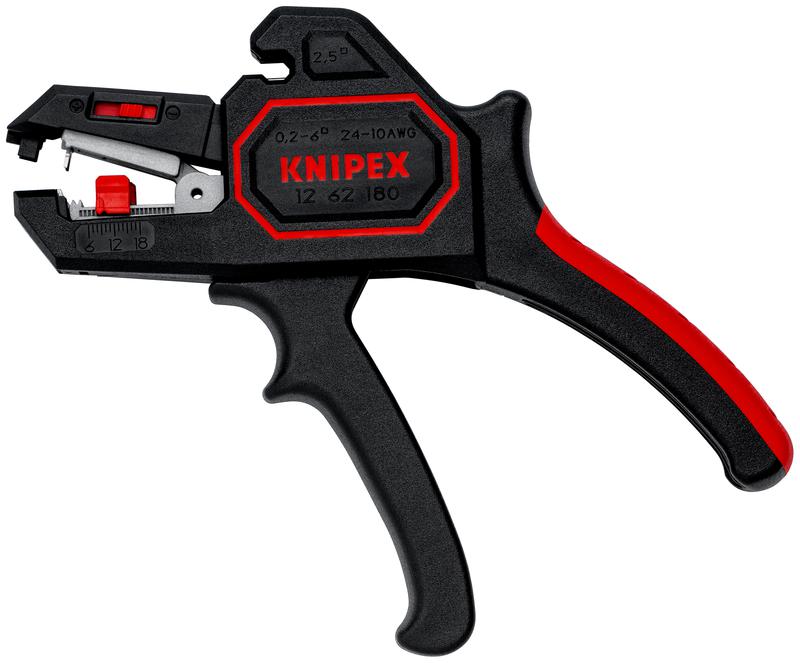 стриппер автоматический зачистка: d 0.2-6мм (awg 24-10) l-195мм knipex kn-1262180sb от BTSprom.by