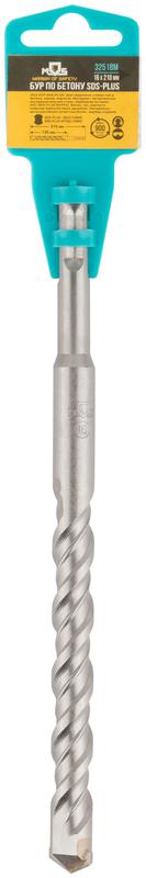  Бур по бетону SDS PLUS с двойной резьбой 16х210мм MOS 32518М фото в каталоге от BTSprom.by