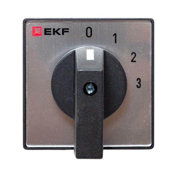  Переключатель кулачковый ПК-1-101 1п 32А "0-1-2-3" EKF pk-1-101-32 фото в каталоге от BTSprom.by
