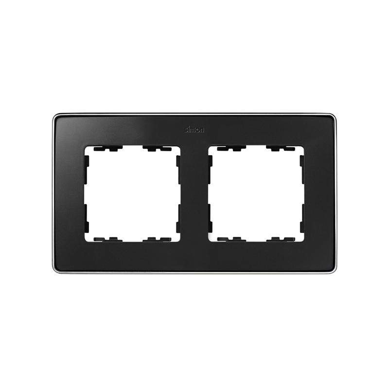 рамка 2-м simon82 detail графит; основание хром simon 8201620-241 от BTSprom.by рамка 2-м simon82 detail графит; основание хром simon 8201620-241 от BTSprom.by