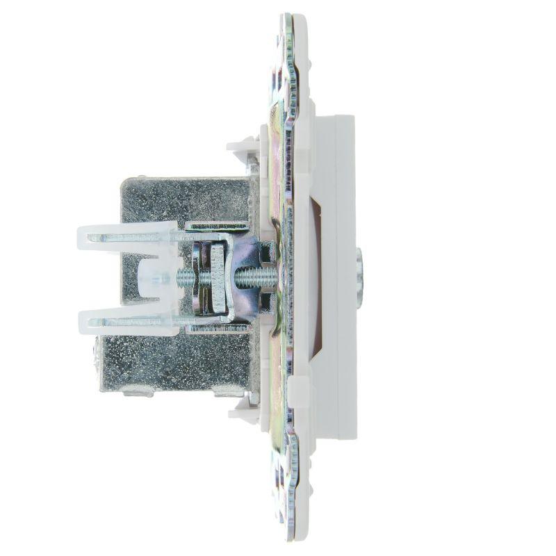  Розетка телевизионная проходная TV SKANDY SK-A17W арктич. бел. IEK SK-A10-P-K01 фото в каталоге от BTSprom.by