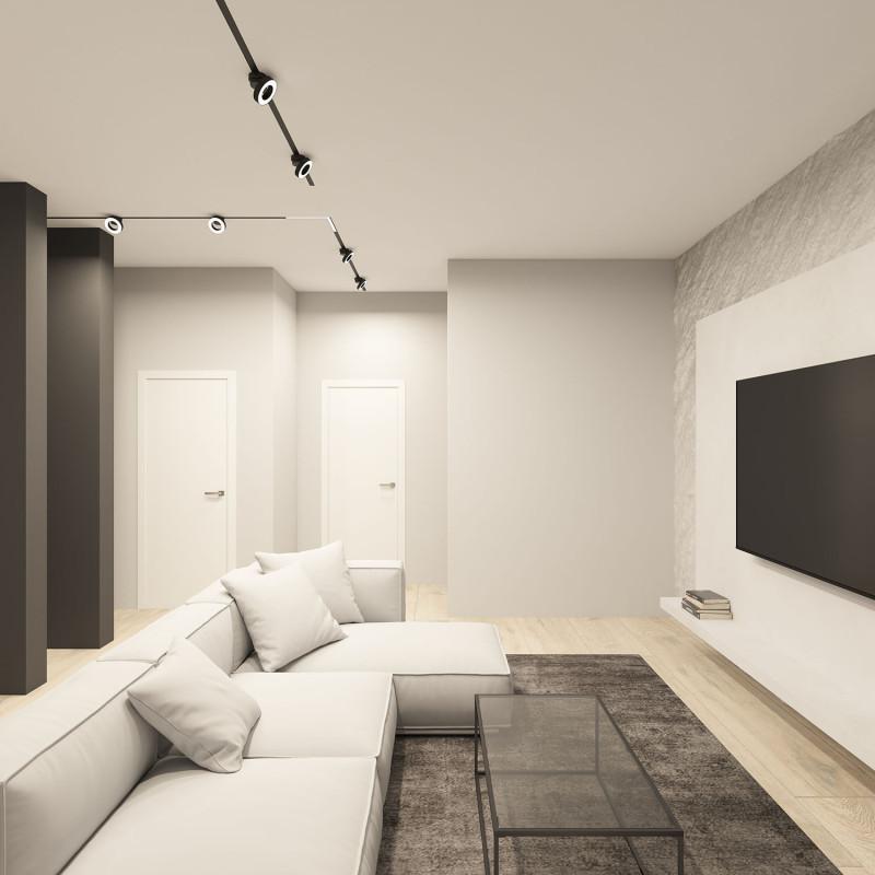  Светильник SMART LINEAR 12Вт 3000К-6000К DIM акцентный черн. DENKIRS 717186 фото в каталоге от BTSprom.by