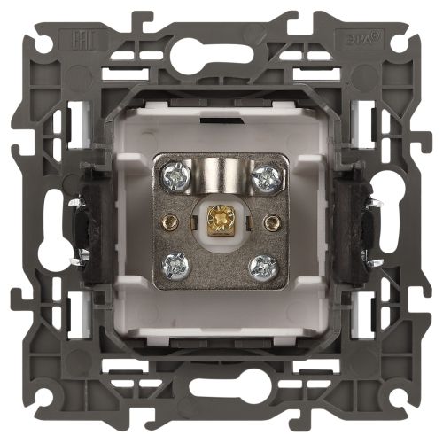  Розетка телевизионная одиночная TV Elegance 14-3101-01М матов. бел. Эра Б0065813 фото в каталоге от BTSprom.by