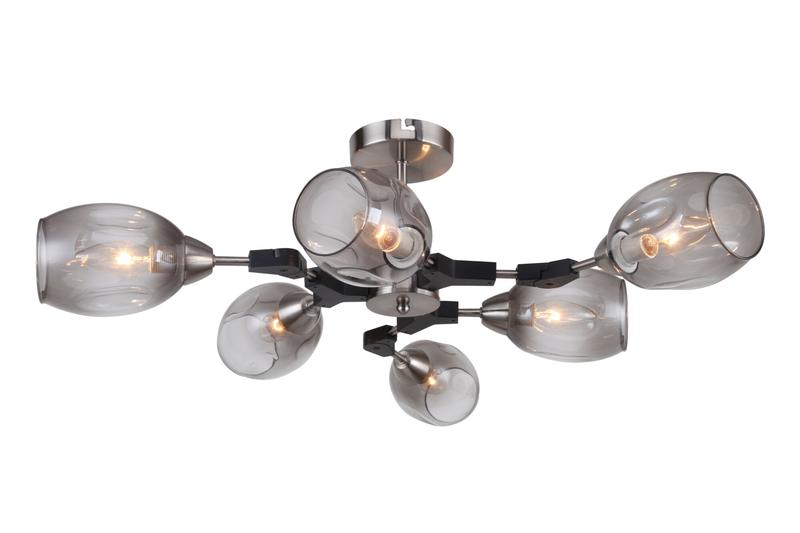 люстра ollison 40вт e14х6 ip20 freya fr5061pl-06n от BTSprom.by