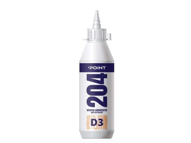 клей для дерева point "204 d3 wood adhesive", прозрачный, 500 мл от BTSprom.by