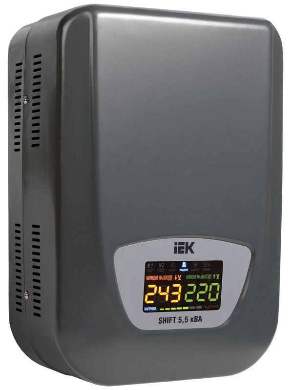 стабилизатор напряжения shift 5.5ква настен. iek ivs12-1-05500 от BTSprom.by