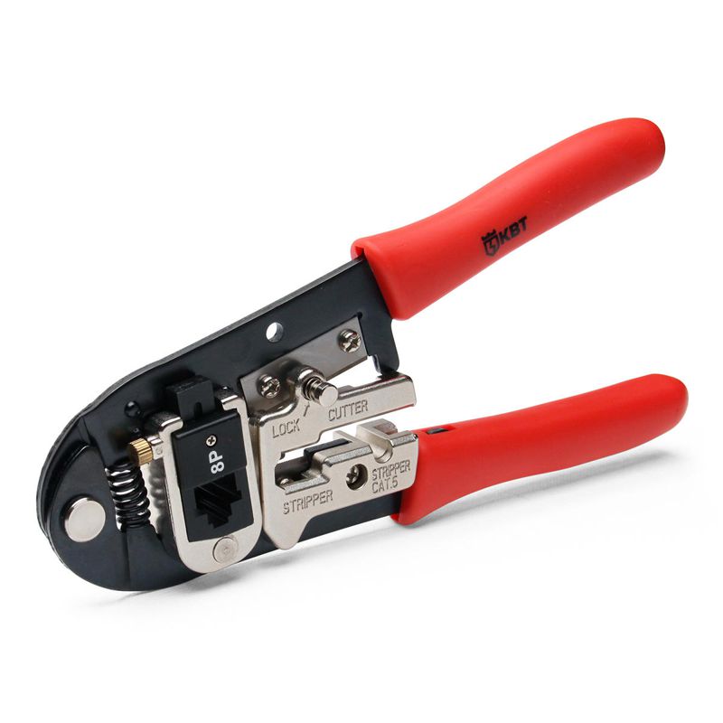 пресс-клещи для rj разъемов jt-01 квт 55928 от BTSprom.by