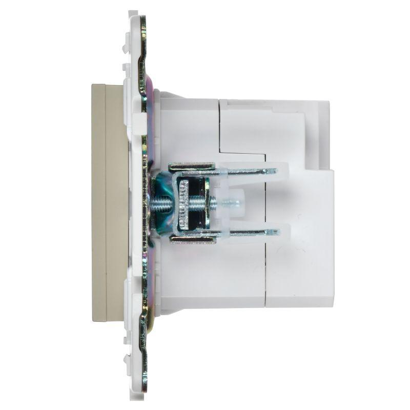  Розетка USB A+C 18Вт SKANDY SK-R13B беж. IEK SK-U22-018-K10 фото в каталоге от BTSprom.by