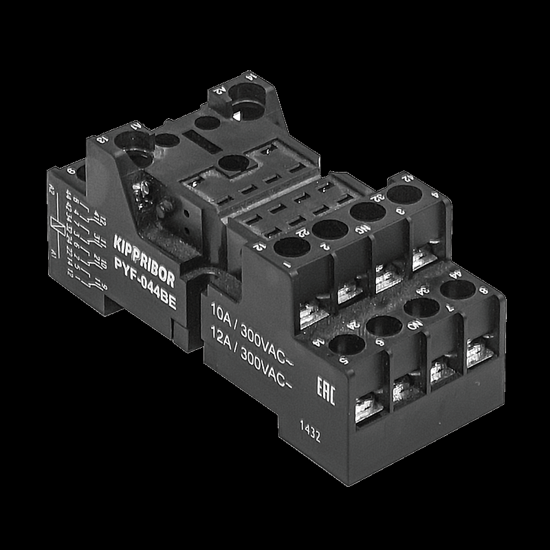 колодка для реле pyf-044be овен 50267 от BTSprom.by