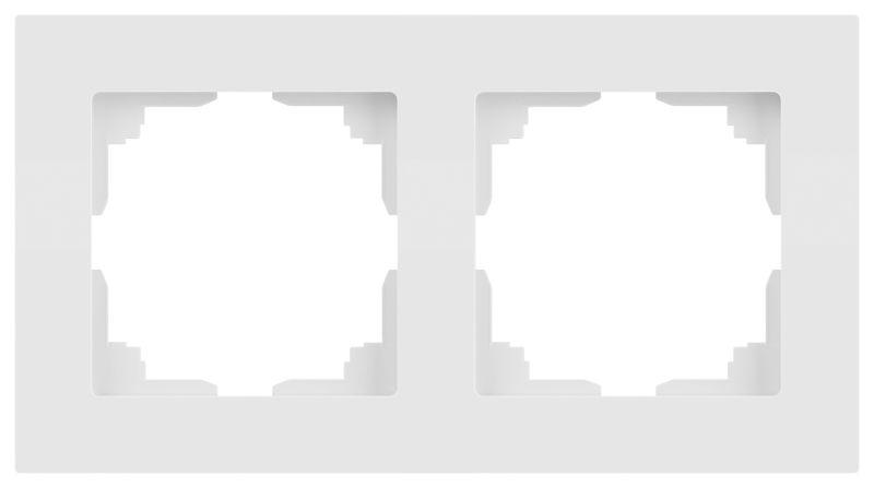 рамка 2-м сп accent 6-502-01м бел. матов. intro б0063751 от BTSprom.by