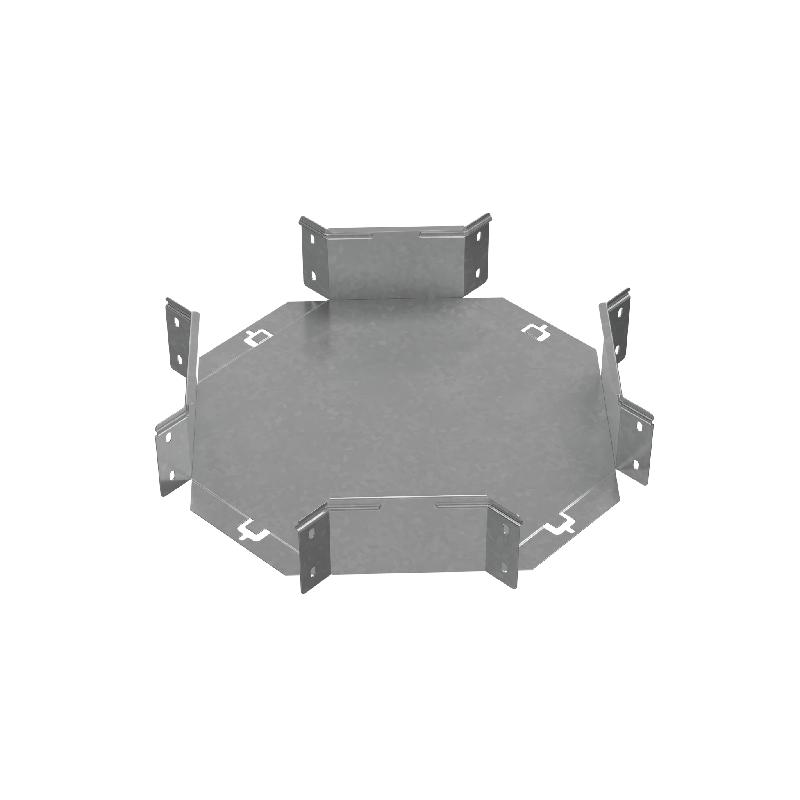 Ответвитель для лотка Х-образ. 200х100 "ПЛЮС" XDplus100-200 INOX304 КМ PL5739 от BTSprom.by
