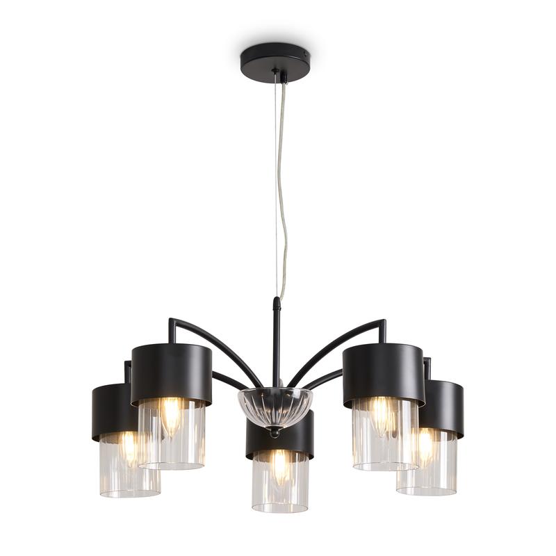 светильник подвесной lumin 5х40вт e14 ip20 freya fr5515pl-05b от BTSprom.by