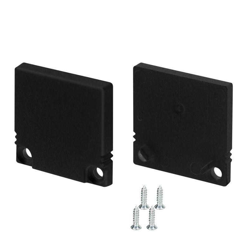 заглушка sl-slim20-h20 black глухая пластик (комплект) arlight 047638 от BTSprom.by
