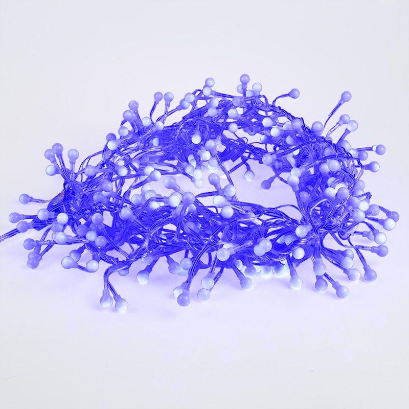  Гирлянда светодиодная "Мишура LED" 6м 576LED син. 35Вт 220-240В IP20 провод ПВХ прозр. Neon-Night 303-613 фото в каталоге от BTSprom.by