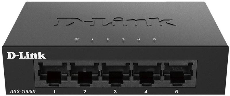 коммутатор неуправляемый dgs-1005d/j2a 5g d-link 1841640 от BTSprom.by
