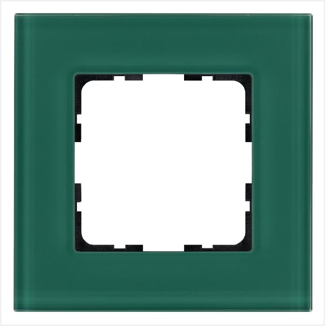 рамка 1-м g-glass стекло лазурн. jasmart g1001gj от BTSprom.by