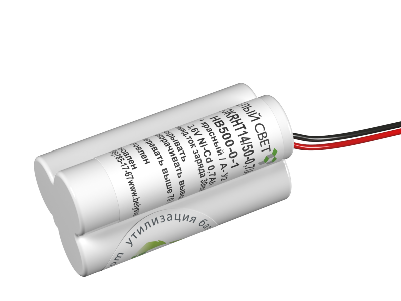 батарея bs-3krht14/50-0.7/a-hb500-0-10 (уп.10шт) белый свет a18261 от BTSprom.by