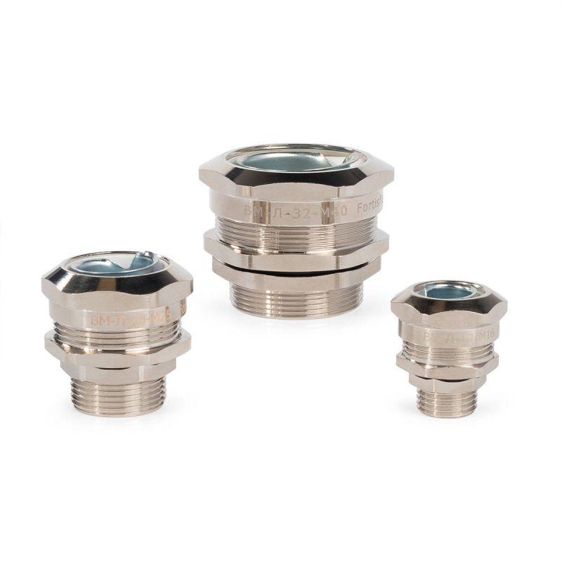  Муфта вводная ВМ-Л-32-М40 латунная Fortisflex 88861 фото в каталоге от BTSprom.by