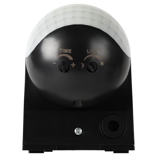  Датчик движения инфракрасн. настен. MD 011 1200Вт 180град. IP44 черн. Эра Б0066991 фото в каталоге от BTSprom.by