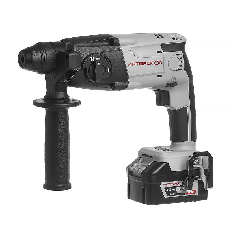 перфоратор аккумуляторный па-18/18л2 апи (li-ion без акк. и зу кейс) интерскол 329.0.0.74 от BTSprom.by