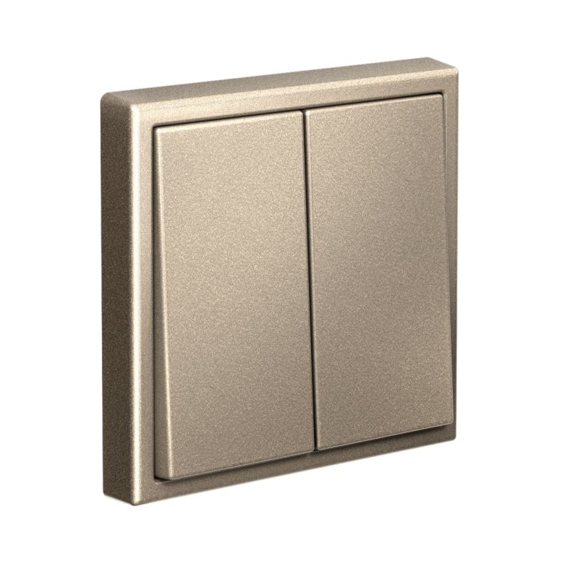  Переключатель 2-кл. ArtGallery (сх. 6/2) 10AX механизм шампань SE GAL000565 фото в каталоге от BTSprom.by