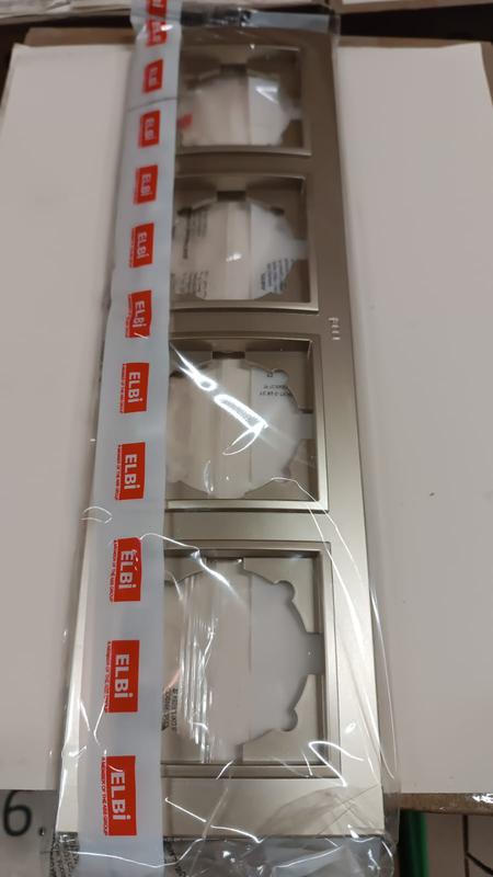 рамка 4-м zena титаниум abb 500-011400-228 от BTSprom.by