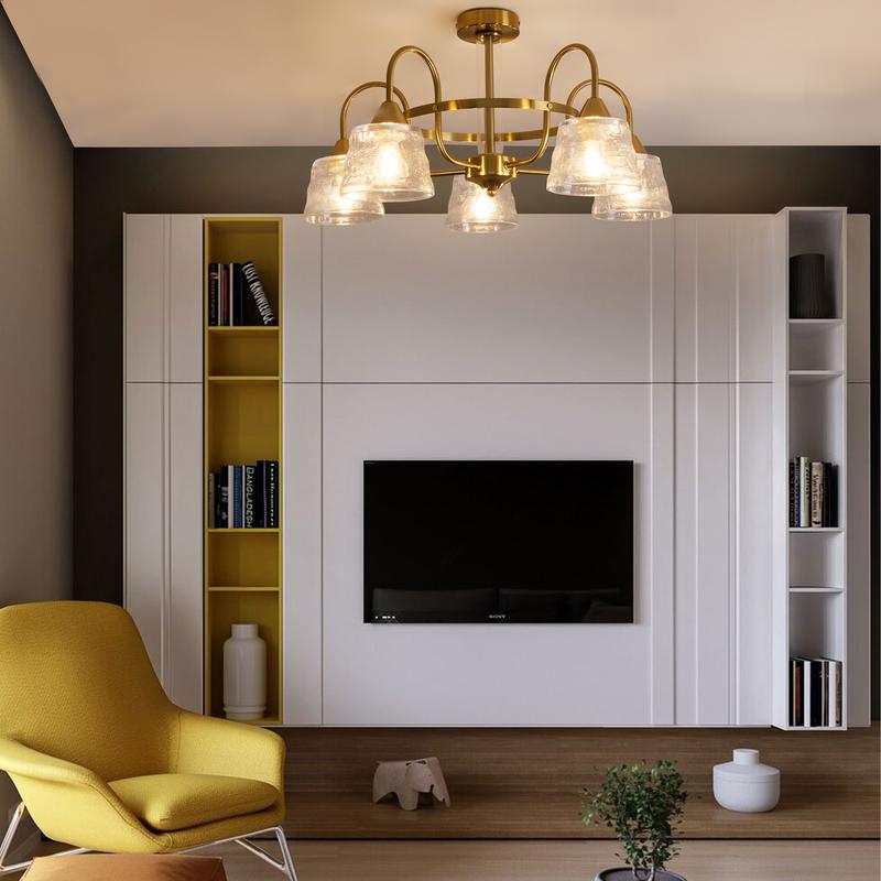  Светильник Caramel 5х60Вт E27 IP20 подвесной Freya FR5522PL-05BS1 фото в каталоге от BTSprom.by