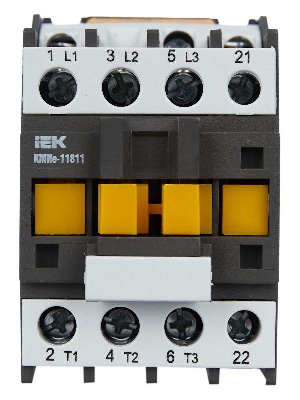  Контактор КМИе-11811 18А 230В/АС3 1НЗ GENERICA KKME11-018-230-01 фото в каталоге от BTSprom.by