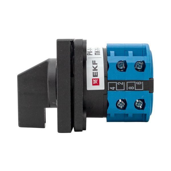  Переключатель кулачковый ПК-1-42 2П 10А "1-0-2" EKF pk-1-42-10 фото в каталоге от BTSprom.by