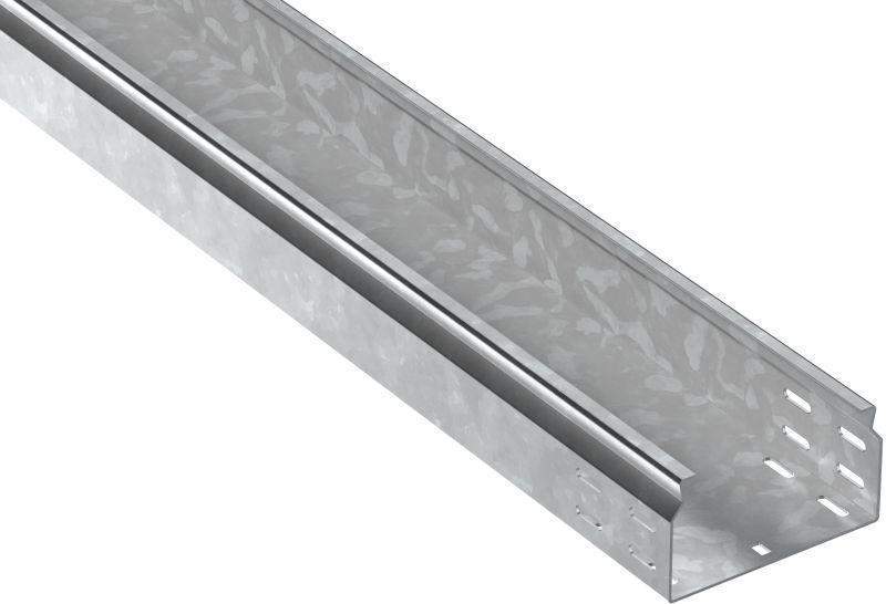 Лоток листовой неперфорир. 80х150 L3000 сталь 2.0мм HDZ ESCA 7 IEK CLN10-080-150-200-3-HDZ от BTSprom.by