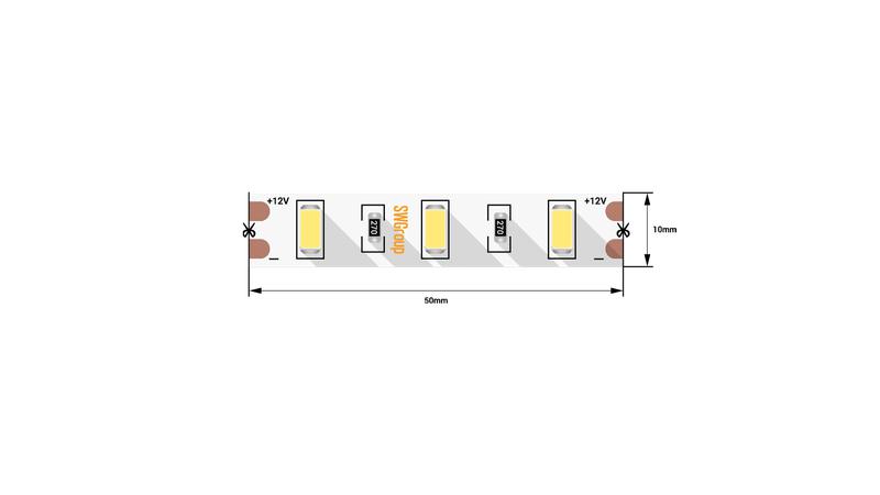 лента светодиодная стандарт 5630 60 led/м 12 вт/м 12в ip20 холод. бел. (уп.5м) swg standard 00-00009476 от BTSprom.by