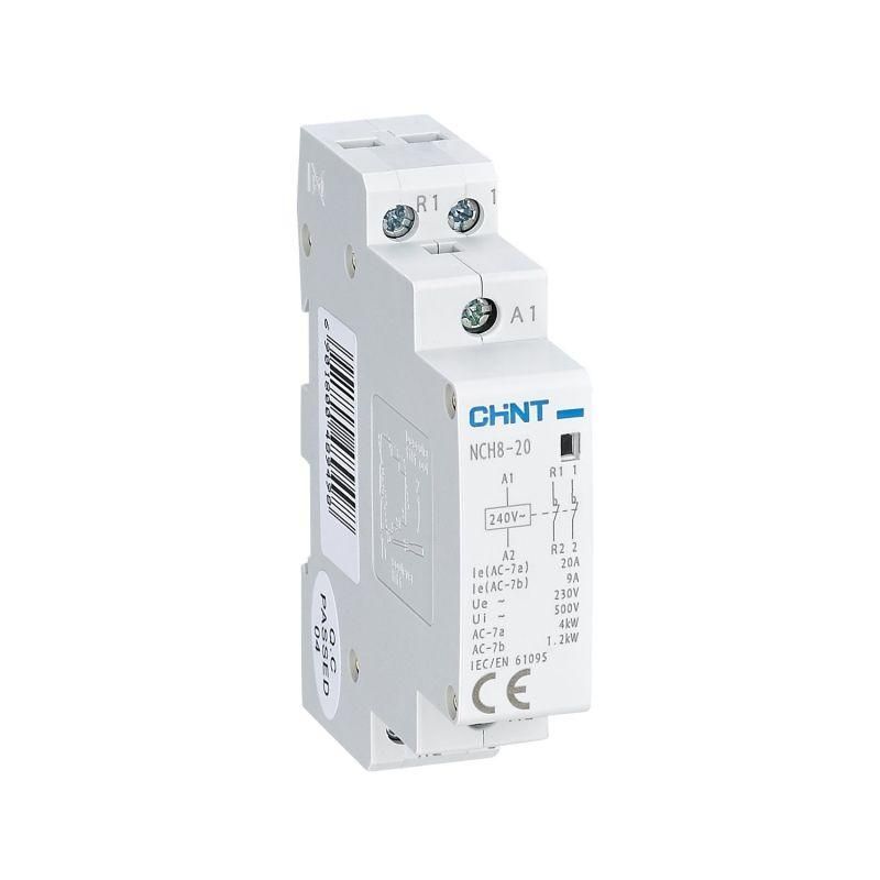контактор модульный nch8-20/02 20а 2нз ac 220/230в 50гц (r) chint 256053 от BTSprom.by