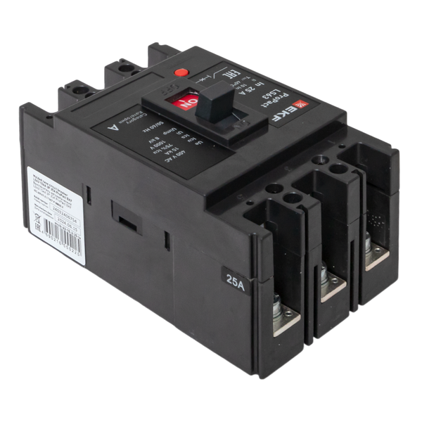  Выключатель автоматический 3п 25А 15кА LS63 ProPact EKF mccb-63-15-3-25-ls фото в каталоге от BTSprom.by