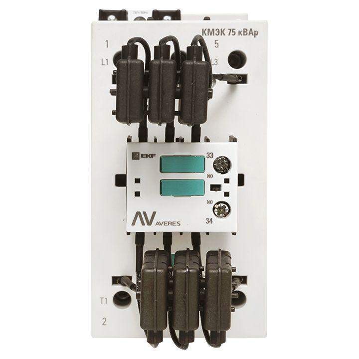 Контактор для конденсатора КМЭК 75квар 230В 1NО AVERES EKF ctrk-s-108-75-230-av фото в каталоге от BTSprom.by  Контактор для конденсатора КМЭК 75квар 230В 1NО AVERES EKF ctrk-s-108-75-230-av фото в каталоге от BTSprom.by