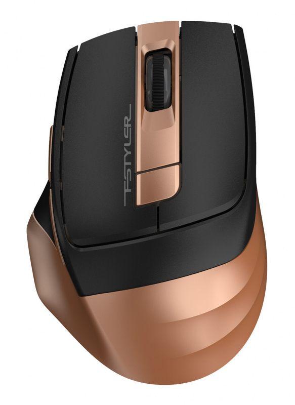 мышь fstyler fg35 золотистый/черн. оптическая 2000dpi беспроводная usb 6but fg35 a4tech 1192141 от BTSprom.by