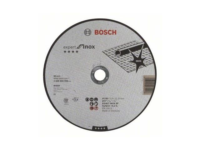 круг отрезной 230х2.0x22.2 мм для нерж. стали expert bosch 2608600096 от BTSprom.by
