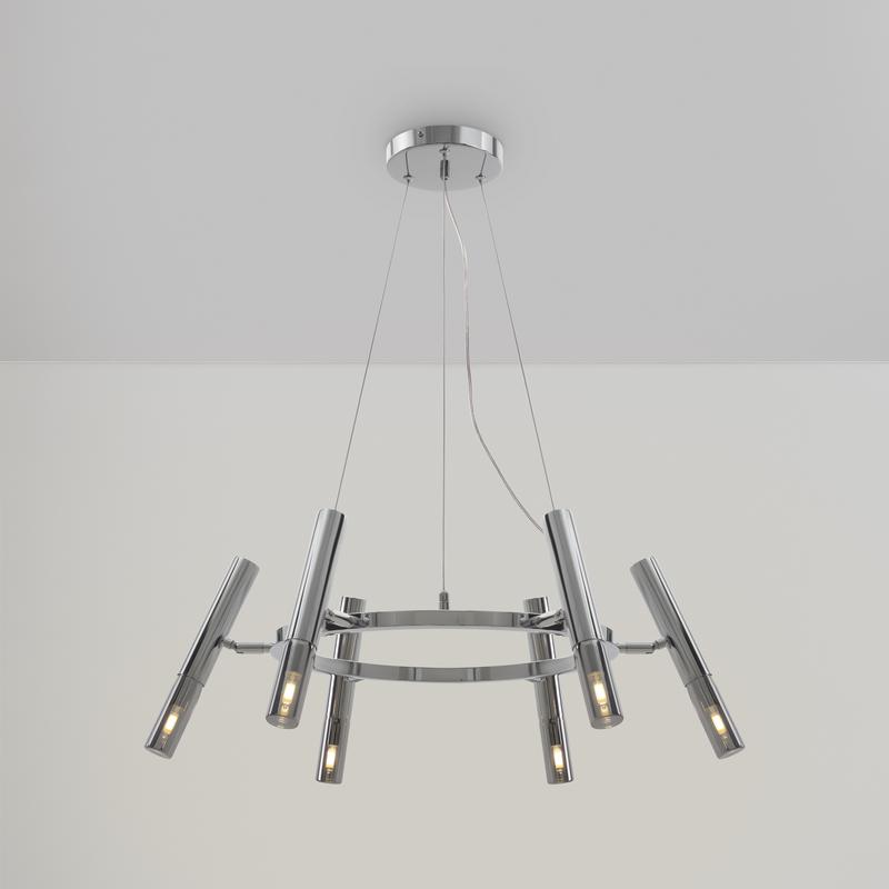  Светильник Match 60Вт G9х6 IP20 подвесной Freya FR6109PL-06CH фото в каталоге от BTSprom.by